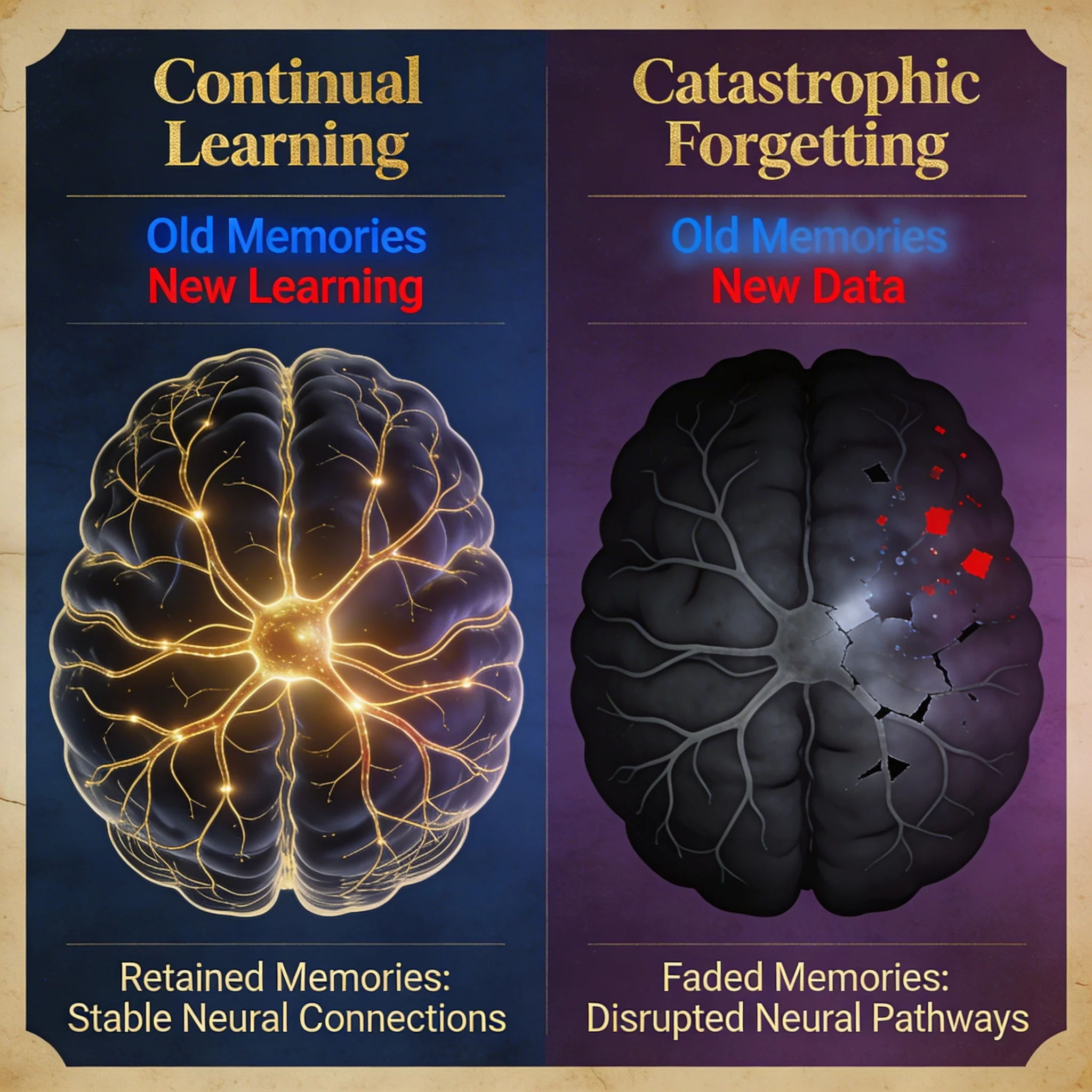 Cover Image for Continual Learning vs. Catastrophic Forgetting: The Memory Challenge Defining Agent Intelligence
