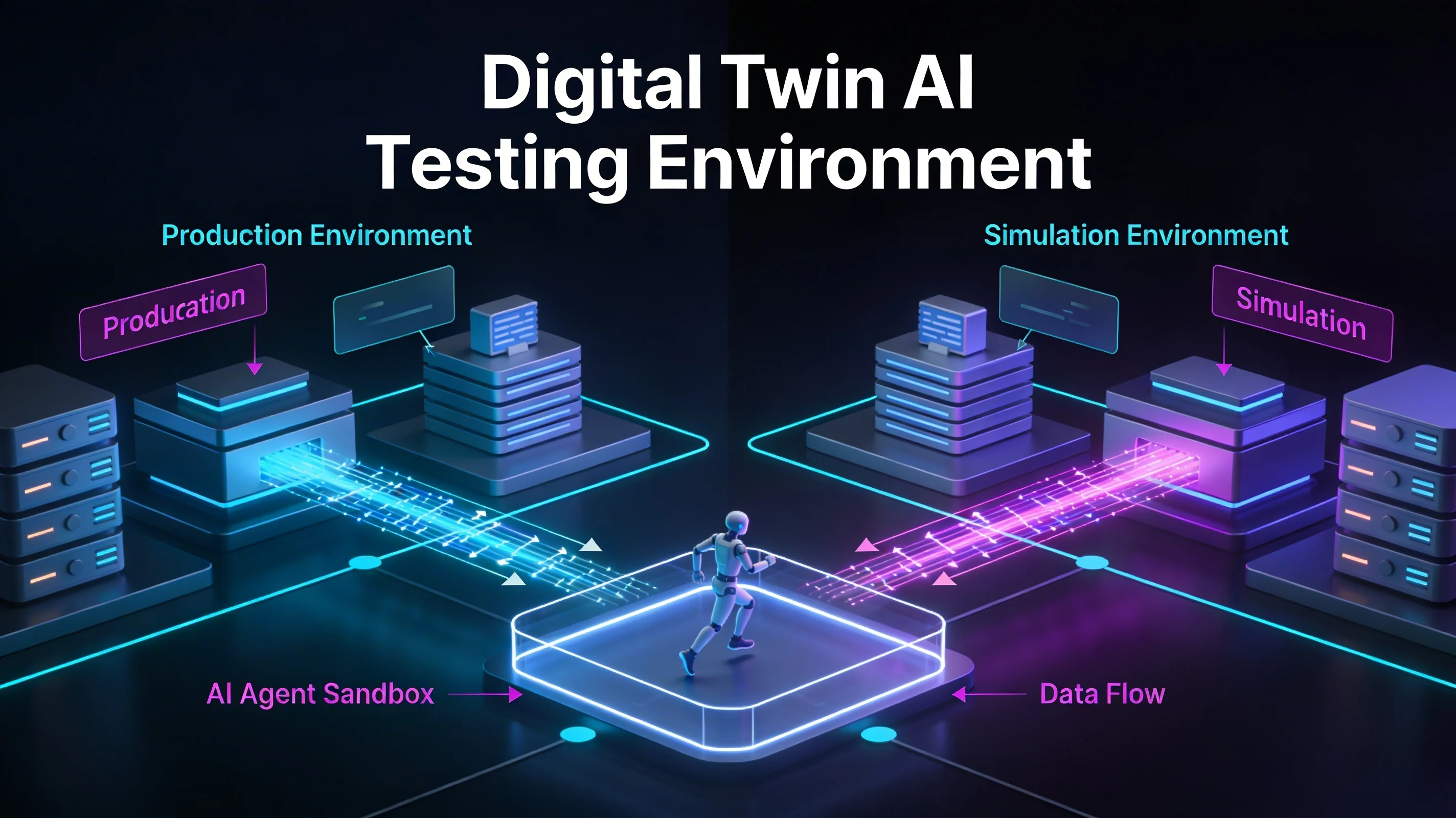 Cover Image for Digital Twins as Agent Sandboxes: Testing AI Interventions Before Deployment