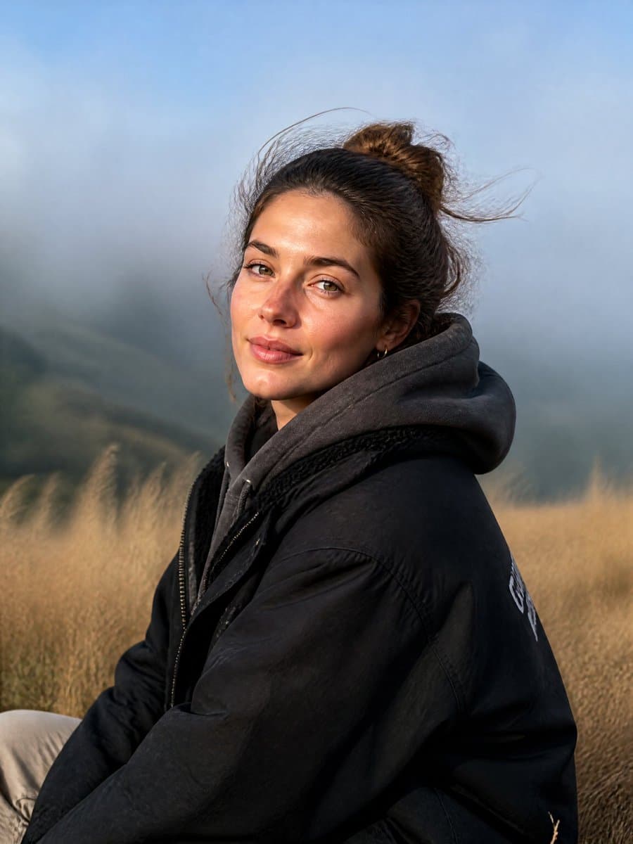 Profile / Avatar - Misty Mountain Ridge Portrait