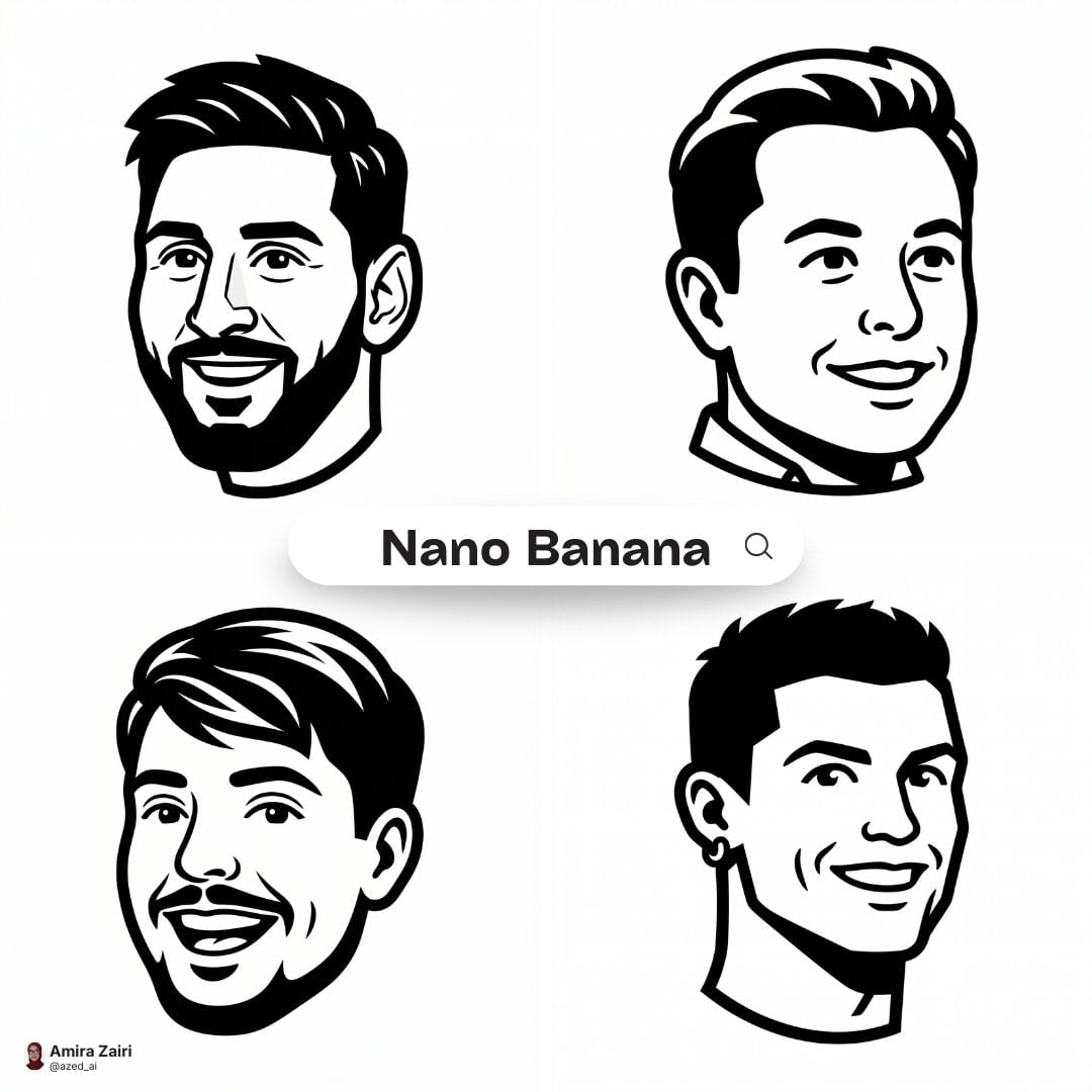 clean high-contrast vector mascot icon in Notion-style artwork based on [person