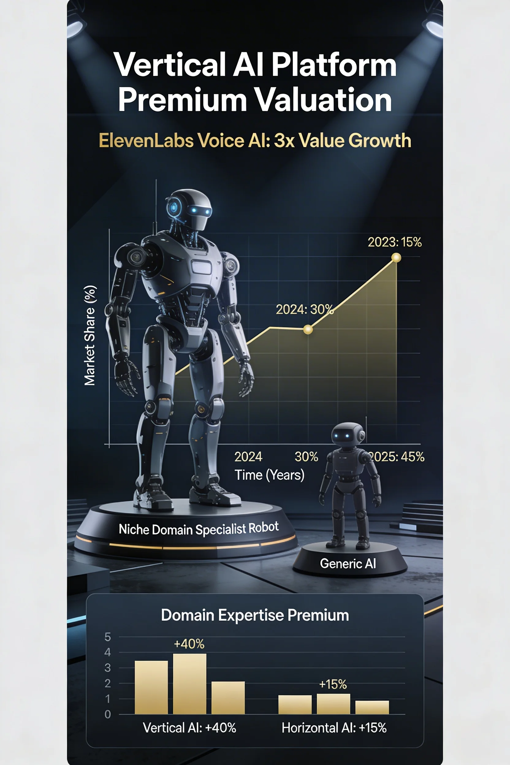 Cover Image for The Vertical AI Premium: Why Domain-Specific Platforms Command Outsized Valuations